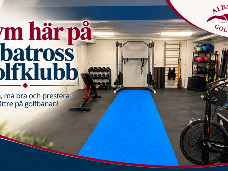 Träna på Albatross Golfklubb!
