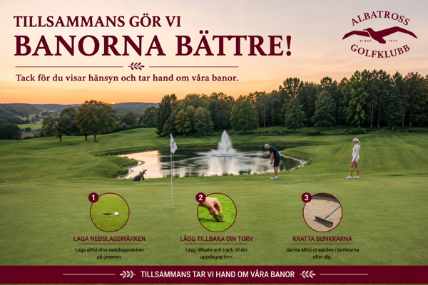 Tillsammans gör vi banorna bättre!
