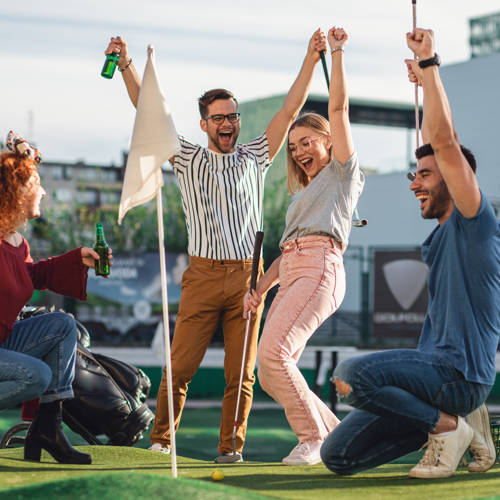 Provapågolf Grupper