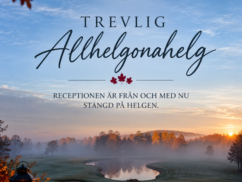 Trevlig allhelgonahelg!